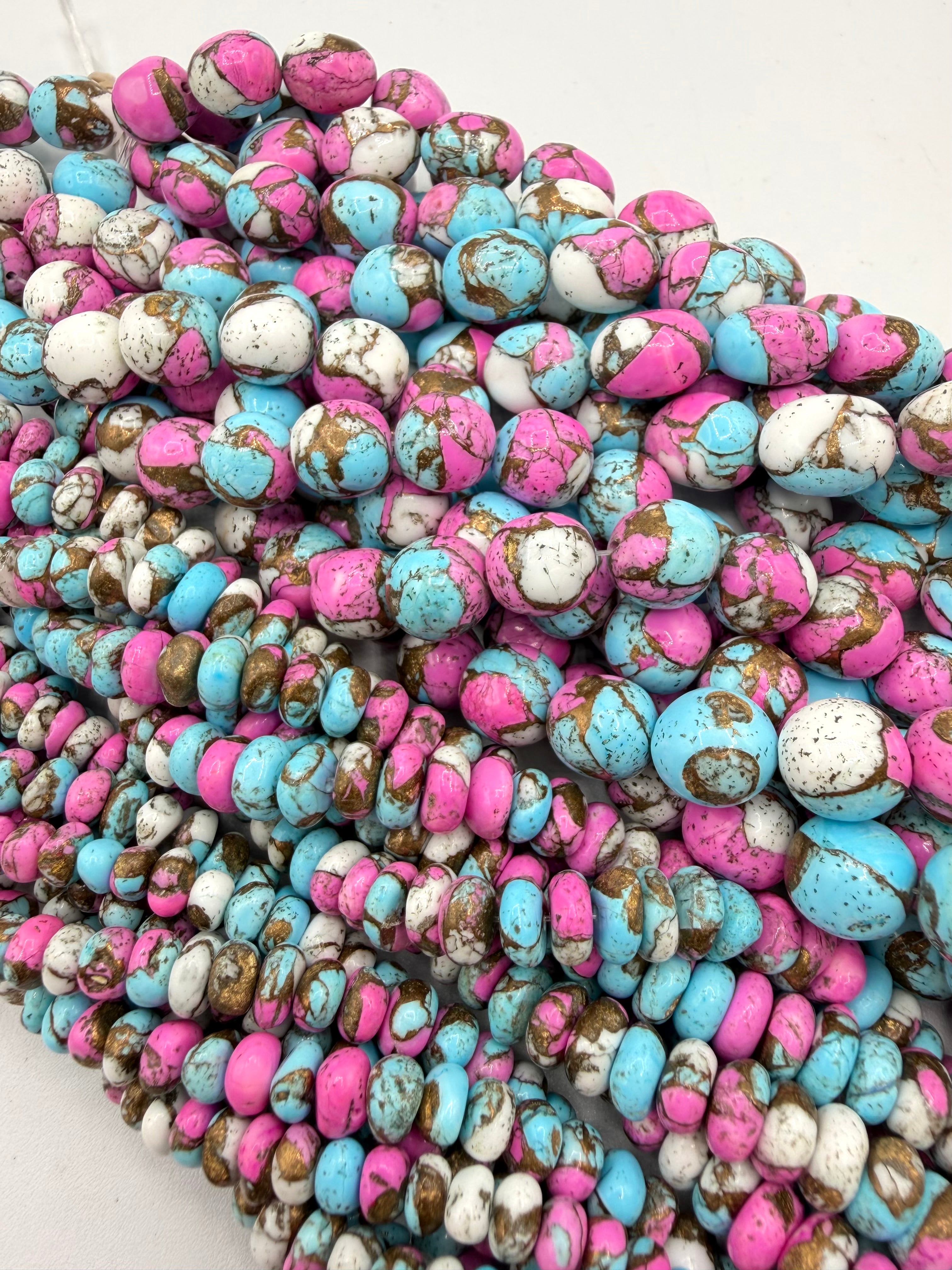 Spiny Oyster & Kingman Turquoise Beads