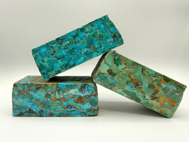 Kingman Turquoise Compressed Nugget Composites