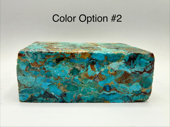 Kingman Turquoise Compressed Nugget Composites